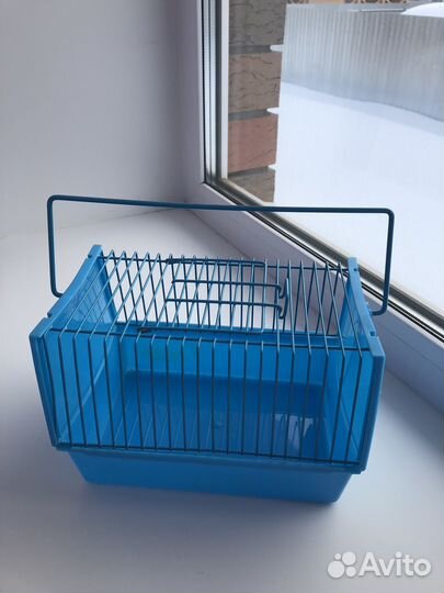 Клетка переноска для птиц и мелких животных