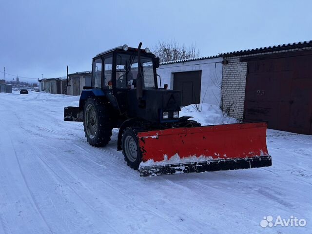 Чистка снега трактором мтз(беларус) объявление продам
