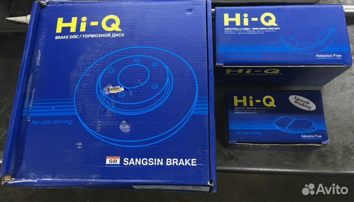 Колодки торм.дисковые Hi-Q Renault Samsung scenic