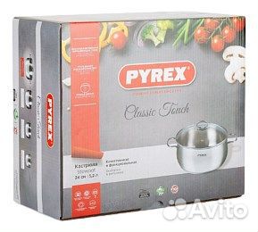 Кастрюля Pirex 5,2л (Франция)