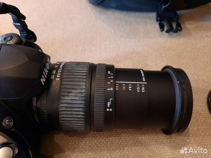 Nikon D70 + объектив Sigma + проф. сумка