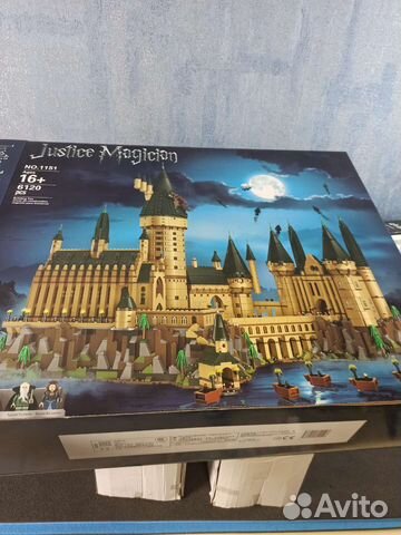 Хогвартс гарри поттер замок Аналог лего