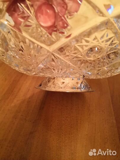 Ваза хрустальная СССР