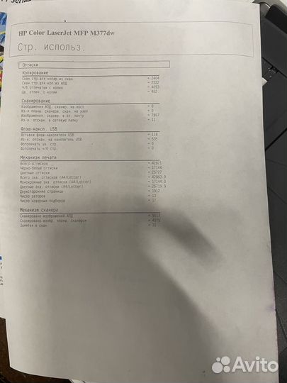 Принтер цветной Hp M377dw