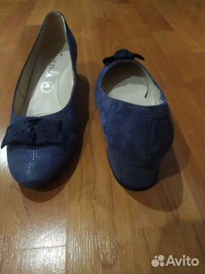 Туфли женские 38 размер натуральная замша