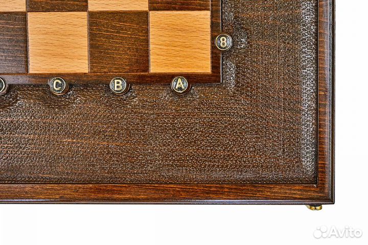 Шахматы и нарды резные Катадин 50 х 50 см бук Армения 62561