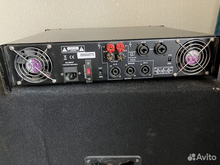 Усилитель мощности saundking aa2000p