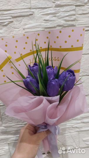 Шоколадные тюльпаны