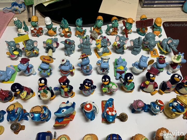 Коллекция фигурок из киндер сюрприза