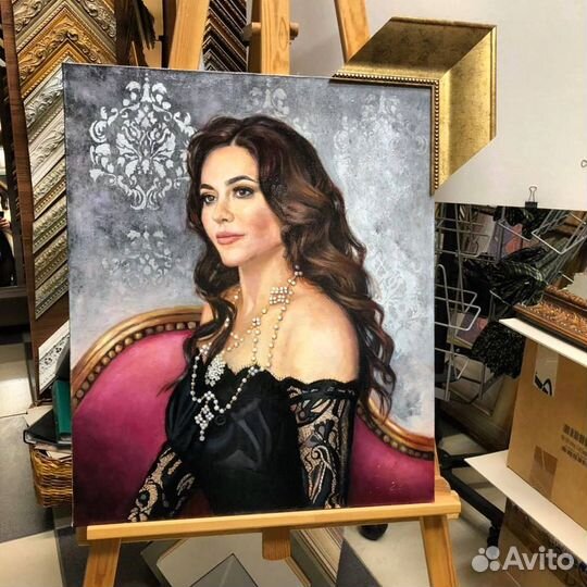 Портрет маслом на заказ
