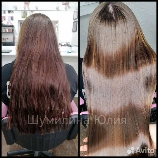 Кератиновое выпрепление. Ботокс. Кератин