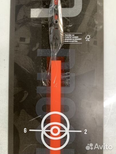 Сноуборд 162 кембер Burton Process