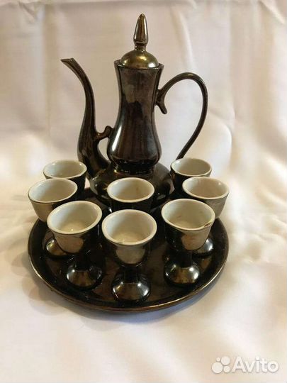 Коньячный набор. СССР. Фарфор