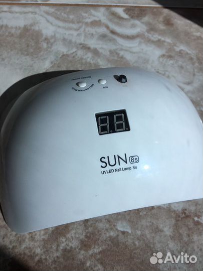 Цена за все Лампа 2в1 и гель-лаки Grattol (7шт)