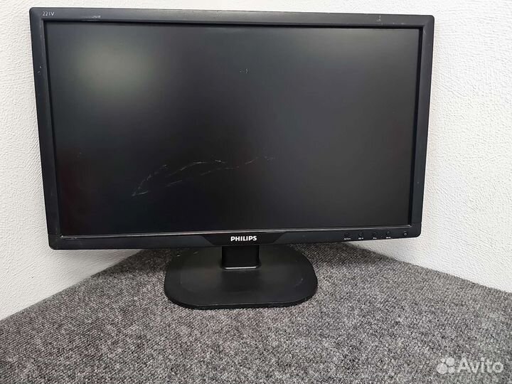 Монитор Philips 22 дюйма царапина