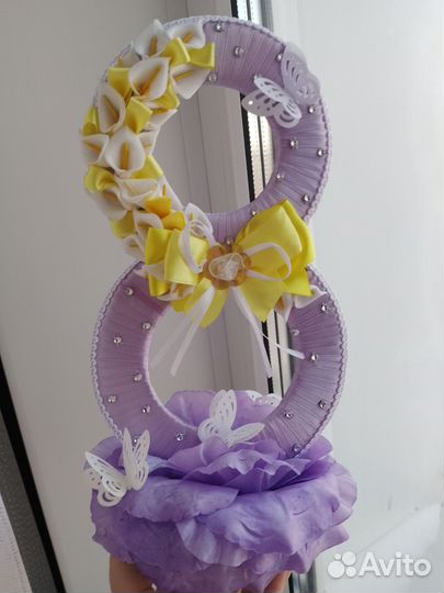 Поделка на 8 марта