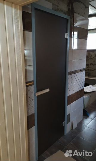 Дверь для сауны стеклянная