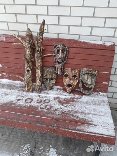 Вешалки из веток лесных деревьев