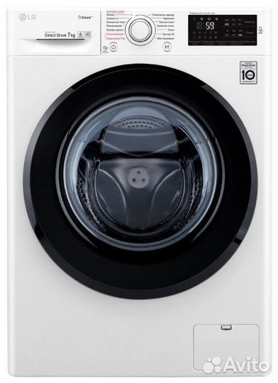 Фронтальные стиральные машины LG F2M5HS6W