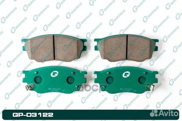 Колодки GP-03122 G-brake