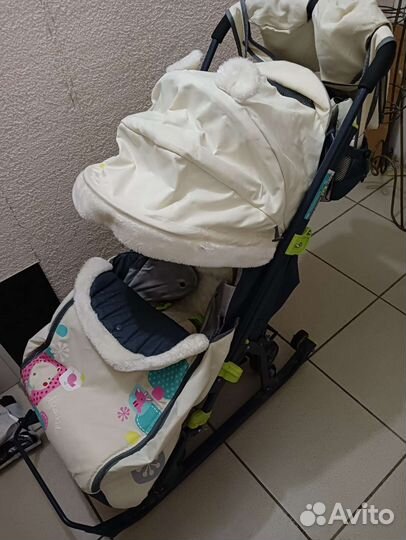 Детские санки коляска бу