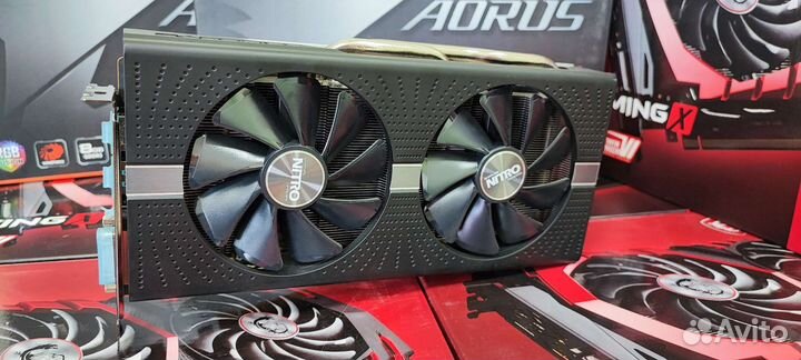 Видеокарта RX 580 2304SP 8gb sapphire nitro+