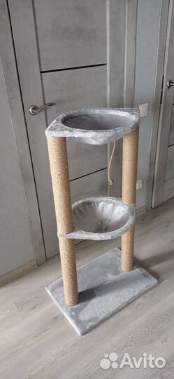 Когтеточка столбик лежанка