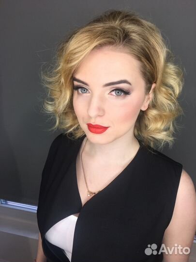 Прически, плетение кос, макияж