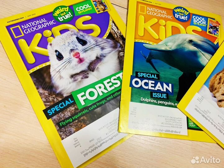 Детские журналы о животных на английском языке