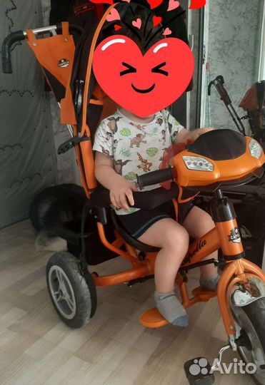 Детский трехколесный велосипед
