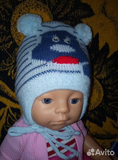 Шапка для новорождённого