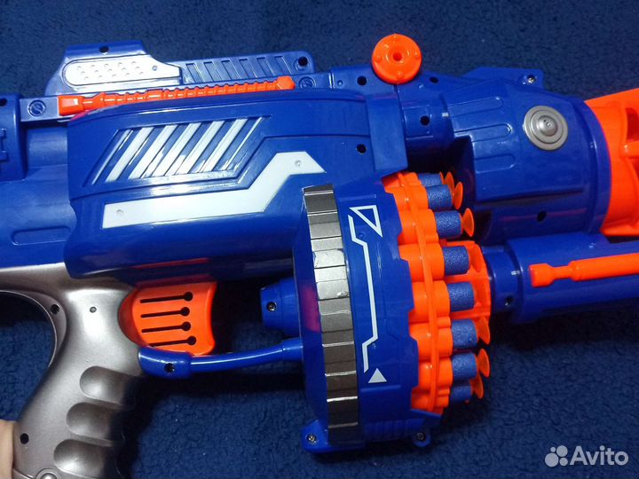 Бластер Burning Blast c мягкими пулями