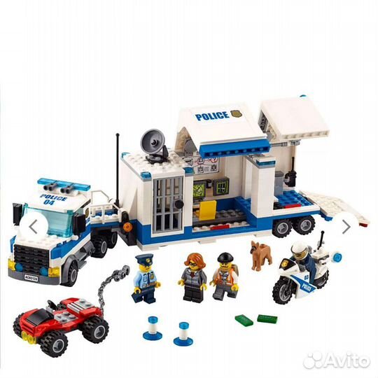 Lego City 60139 Мобильный командный центр Лего Сит