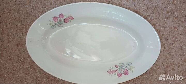 Блюдо фарфор СССР