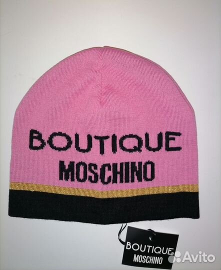 Новая шапка Boutique Moschino Италия Оригинал