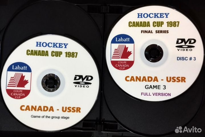 Хоккей Кубок Канады 1987 на DVD (Canada Cup 1987)