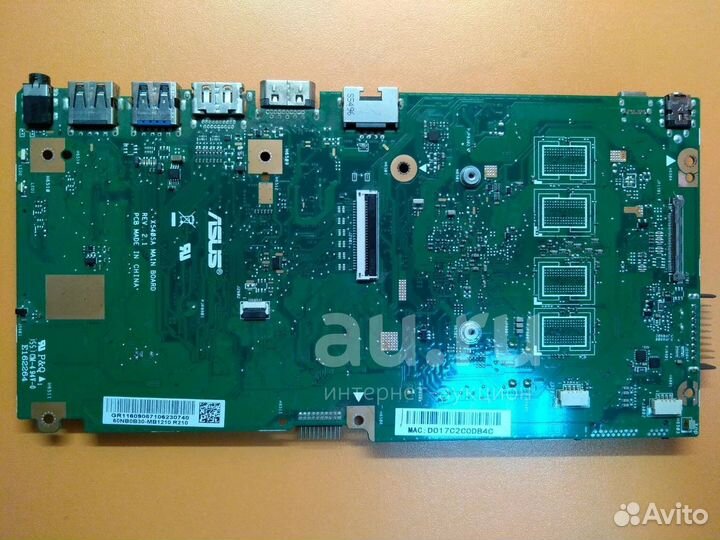 Плата X540SA Rev. 2.1 Asus X540SA