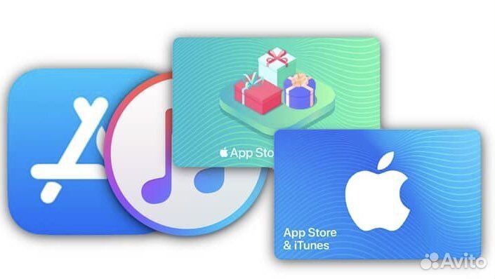 Подарочная карта app store 1000 пополнение