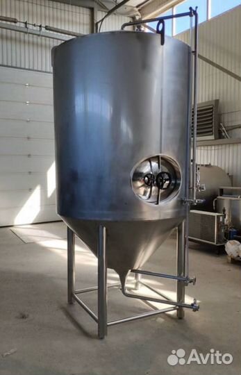 Цилиндроконический, бродильный танк. цкт