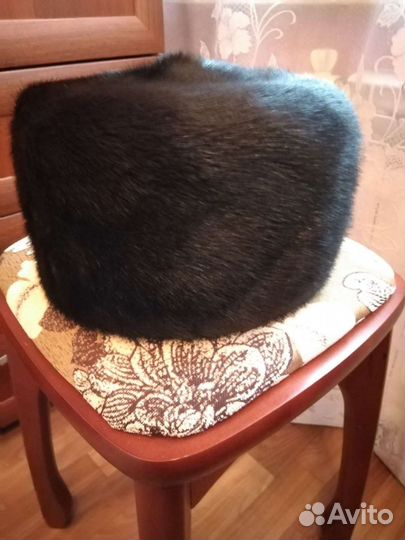 Норковая шапка женская