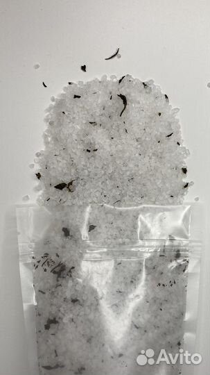 Соль для ванны с сухоцветами