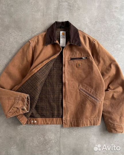 Винтажная рабочая куртка Carhartt Detroit Jacket