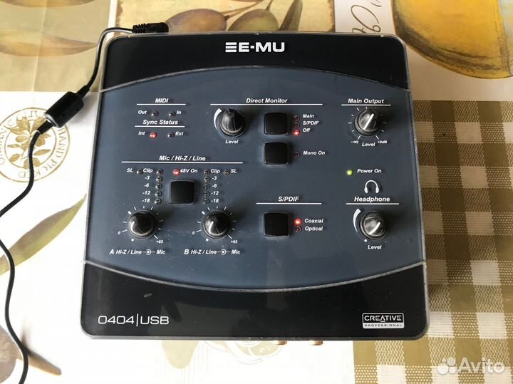 E mu 0404 usb