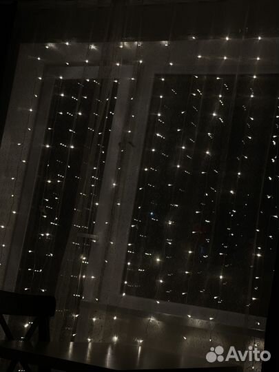 Гирлянда штора