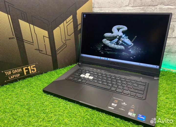 Intel i7-11370H, RTX 3070, 32Гб, SSD 512Гб