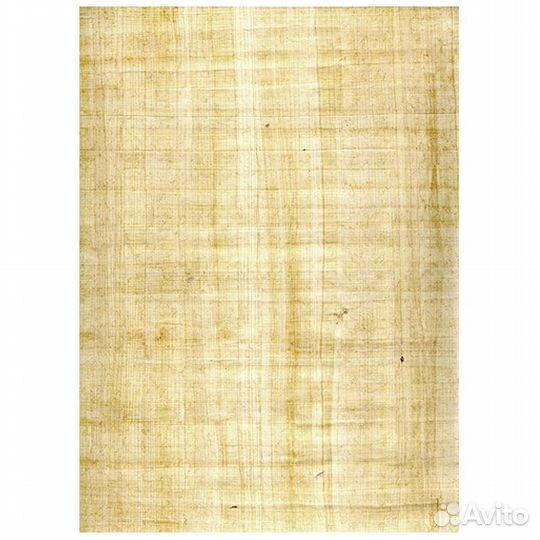 Папирус светлый из Египта, чистые листы А 4, 2 шт