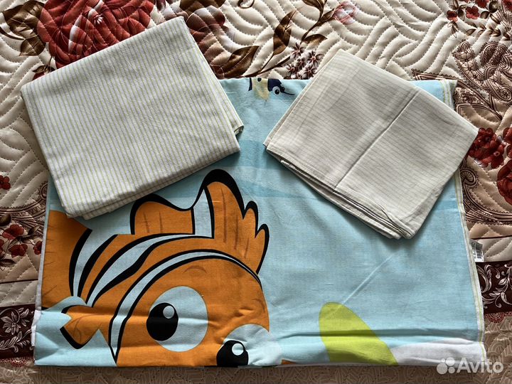 Постельное белье в детскую кроватку