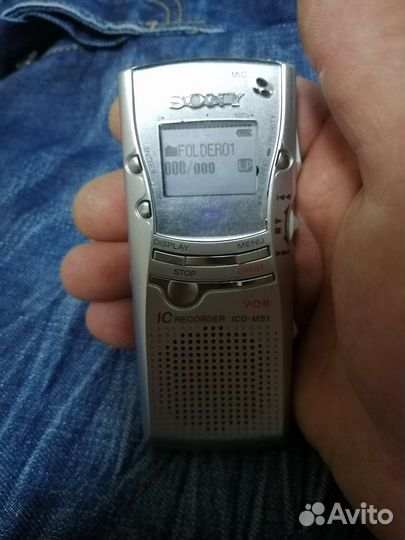 Диктофон sony