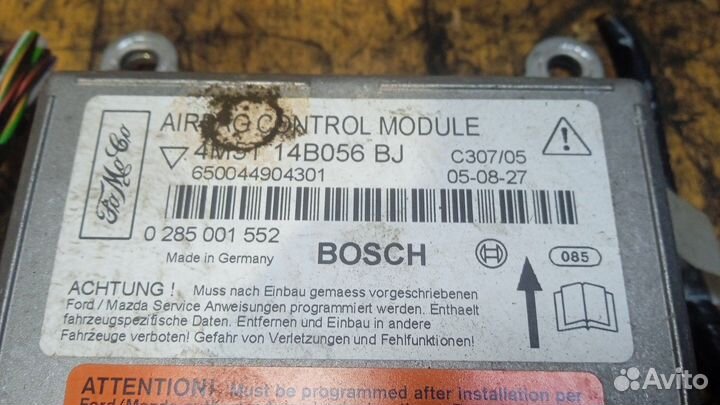 Блок управления AIR BAG Ford Focus II (2005-2011)