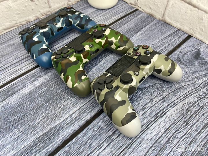 Геймпады для ps4 Dualshock 4 камуфляж